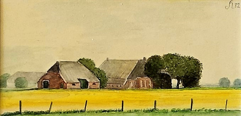 3000     Boerderij bij Gieterveen (Groningen)   van Hilmar Schäfer, ZP