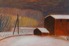 216       Tuinderij in de sneeuw    -    Hilmar Schäfer - zp