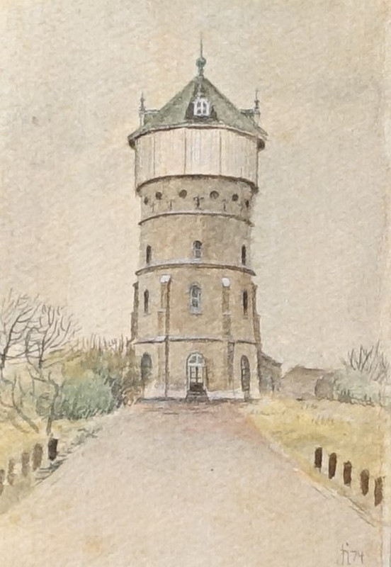 Spielerei Watertoren   -   Hilmar Schäfer