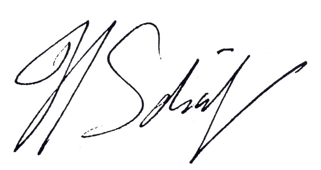 Hilmar's handtekening